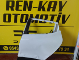 822770266R RENAULT CLİO 4 SOL ARKA KAPI BEYAZ ORJ ÇIKMA RENKAY
