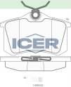 ICER BALATA ARKA 17,4mm GOLF IV-V-VI/JETTA V-VI/POLO III-IV-V-VI/