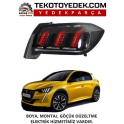 PEUGEOT 208 ARKA LEDSİZ STOP SAĞ SOL 2020 VE ÜZERİ / KAMPANYA