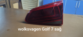 Wolksvagen Golf 7 çıkma sağ arka stop lambası