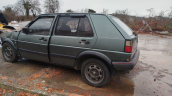Golf 2 sol arka çamurluk