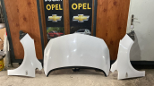 Opel Astra J Beyaz Renk Kaput Ön Çamurluk Seti GM