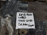 KPR1400 CADDY 3 SOL ORTA DİREK ARKA MARŞPİYEL SACI 2005 2010