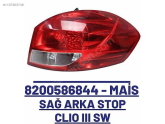Oto Çıkma Parça / Renault / Clio / Far & Stop / Sağ Arka Stop / Çıkma Parça 