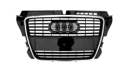 AUDİ A3 2009-2012 ÖN PANJUR 8P0853651M PİANO BLACK PARLAK KROMLU