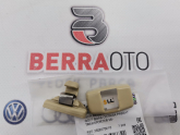 3B0857561B VW GOLF BORA PASSAT OCTAVİA GÜNEŞLİK KLİPSİ BEJ