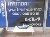 Oto Çıkma Parça / Hyundai / Tucson / Far & Stop / Sol Ön Far / Çıkma Parça 
