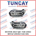DACİA DUSTER XJD LEDLİ SAĞ SOL FAR 2021-2025 YEDEK PARÇA