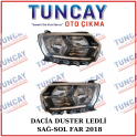 DACİA DUSTER LEDLİ SAĞ SOL FAR 2018-2021 YEDEK PARÇA