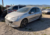 Peugeot 307 sol arka kapı gri