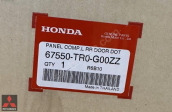 Oto Çıkma Parça / Honda / Civic / Kaporta & Karoser / Sol Arka Kapı / Sıfır Parça 