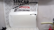 2013-2018 Toyota Corolla Sol Ön Kapı - Orjinal, Sedefli Çıkma