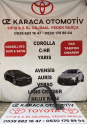 Oto Çıkma Parça / Toyota / Yaris / Kaporta & Karoser / Davlumbaz / Çıkma Parça 