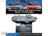 Mercedes W211 S320 CDI Ön Sam Beyni 2115457301