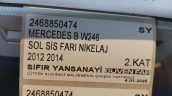 Oto Çıkma Parça / Mercedes / B Serisi / Tampon / Sis Farı Çerçevesi / Sıfır Parça 