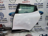 Renault Clio 4 arka sol kapı dolu orijinal