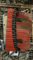 6P0807929 orjinal 2007-2012 seat ibiza ön tampon iç braketi