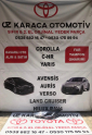 Oto Çıkma Parça / Toyota / Corolla / Far & Stop / Sol Ön Far / Çıkma Parça 