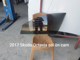 Skoda Octavia çıkma sol ön kapı camı