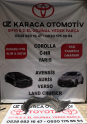 Oto Çıkma Parça / Toyota / Corolla / Kaporta & Karoser / Davlumbaz / Çıkma Parça 