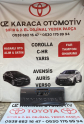 Oto Çıkma Parça / Toyota / Hilux / Kaporta & Karoser / Bagaj Kapağı / Çıkma Parça 