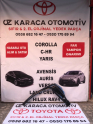2013-208 TOYOTA YARIS 3 ÇIKMA ORJINAL ÖN DİREK SACI