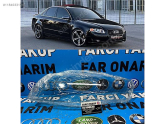 AUDİ A4 2005-2007 SOL ÖN FAR CAMI