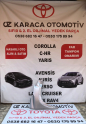 2020-2025 TOYOTA COROLLA CROSS ÇIKMA ORJİNAL SAĞ ÖN ÇAMURLUK