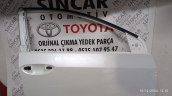 Oto Çıkma Parça / Toyota / Corolla / Kaporta & Karoser / Sağ Ön Kapı / Çıkma Parça 