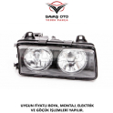 BMW 3 E36 ÖN FAR EL.MAN.SAĞ SOL 1991 1992 1993 VE ÜZERİ / TAİWAN
