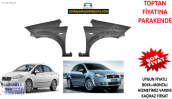 FİAT LİNEA SAĞ/SOL ÖN ÇAMURLUK ADET FİYAT 51926109/52063463