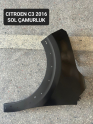 9812869080 C3 DODİK DELİKLİ SOL ÖN ÇAMURLUK 2016 SONRASI