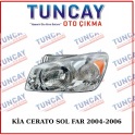 KİA CERATO SOL FAR 2004-2006 YEDEK PARÇA