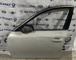 BMW E60 5 Serisi Sol Ön Kapı Beyaz 2003-2010