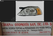 Kia Rio Far Sarı  Beyaz Renk 2002- 2005 - Sağ Sol -ADET/...