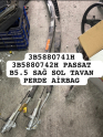 3B5880741H 3B5880742H PASSAT B5.5 SAĞ SOL TAVAN  PERDE AİRBAG