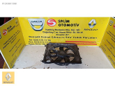 RENAULT CLİO 5 ÇIKMA ORJİNAL FAN MOTORU VE ÇERCEVESİ VE DİGERLER