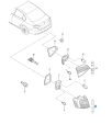 Oto Çıkma Parça / Volkswagen / Jetta / Far & Stop / Sağ Arka Stop / Sıfır Parça 