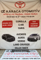 2019-2025 TOYOTA COROLLA ÇIKMA ORJİNAL ARKA TAMPON DEMİRİ