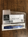 MERCEDES (BLUE EFFICIENCY) ÇAMURLUK YAZISI
