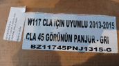 Oto Çıkma Parça / Mercedes / CLA / Kaporta & Karoser / Panjur / Sıfır Parça 