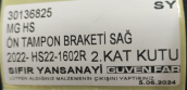 Oto Çıkma Parça / MG / HS / Tampon / Tampon Braketi / Sıfır Parça 