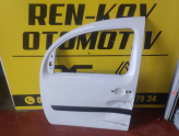 801015880R RENAULT KANGOO SOL ÖN KAPI BEYAZ ORJ ÇIKMA RENKAY