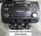 HONDA JAZZ TEYP VE KLİMA KONTROL PANELİ