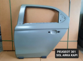 Oto Çıkma Parça / Peugeot / 301 / Kaporta & Karoser / Sol Arka Kapı / Sıfır Parça 
