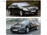 MERCEDES W221=DÖNÜŞÜM=W222-MAYBACH-GÖVDE KİTİ KOMPLE