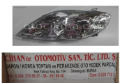 Toyota Corolla Motorlu Far 2003 2006 - Sağ Sol--