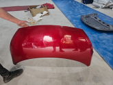 HYUNDAİ İ10 KIRMIZI MOTOR KAPUTU ORJINAL BOYASIZ LOKALLİK