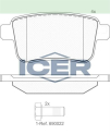 ICER FREN BALATA ARKA RENAULT KANGOO (KW0/1) 1.5 DCI 2008-4154210