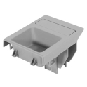 51168248505 E46 9806 BOZUK PARA KUTUSU ORTA KONSUL (GRİ) BMW